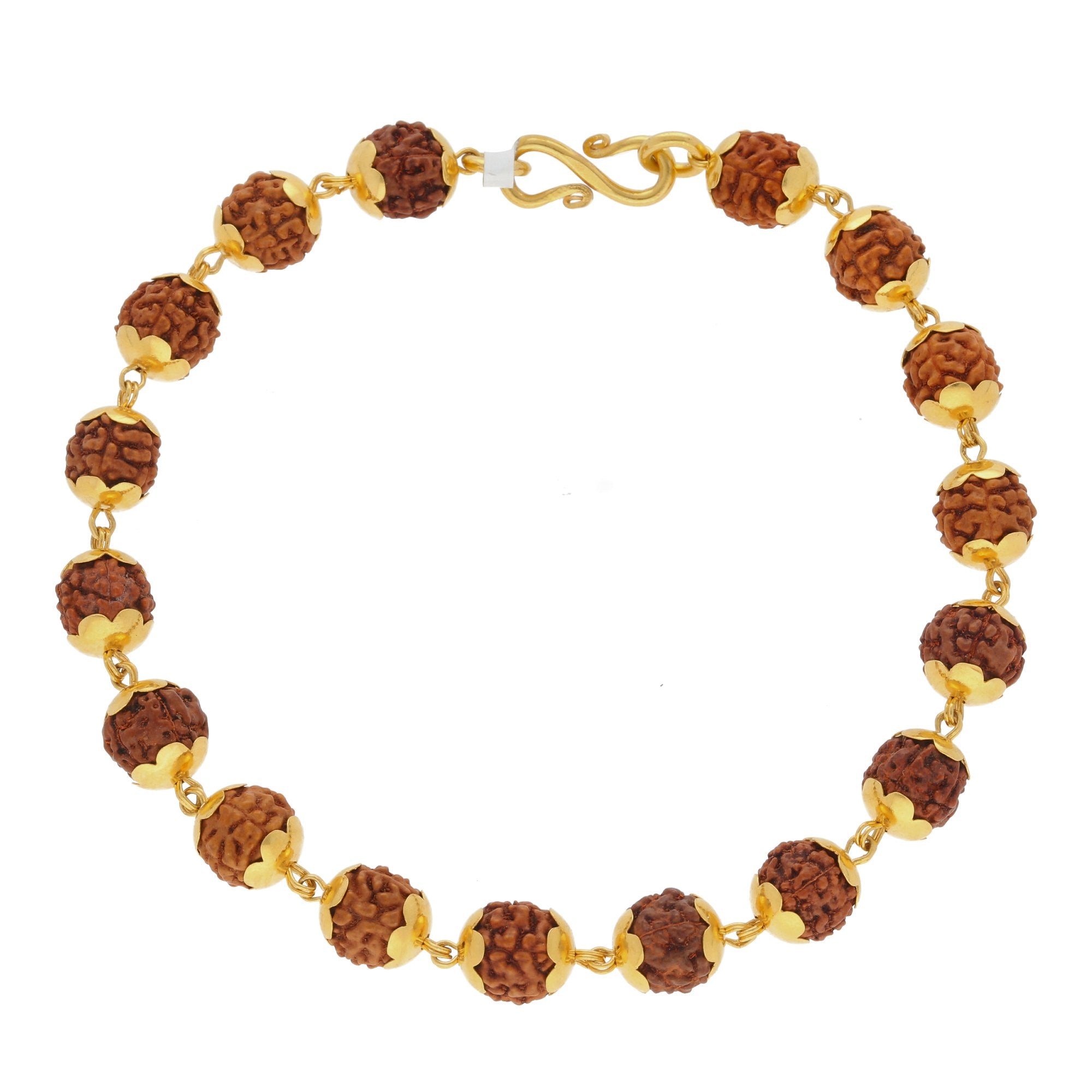 Buy Power Rudraksha Gold Bracelet 22 KT yellow gold (5.35 gm). At Best  Price In India. Check Bang… | Mens gold bracelets, Gold bracelet for girl, Rudraksha  bracelet